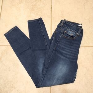 Helena High Rise Blue Skinny Jeans